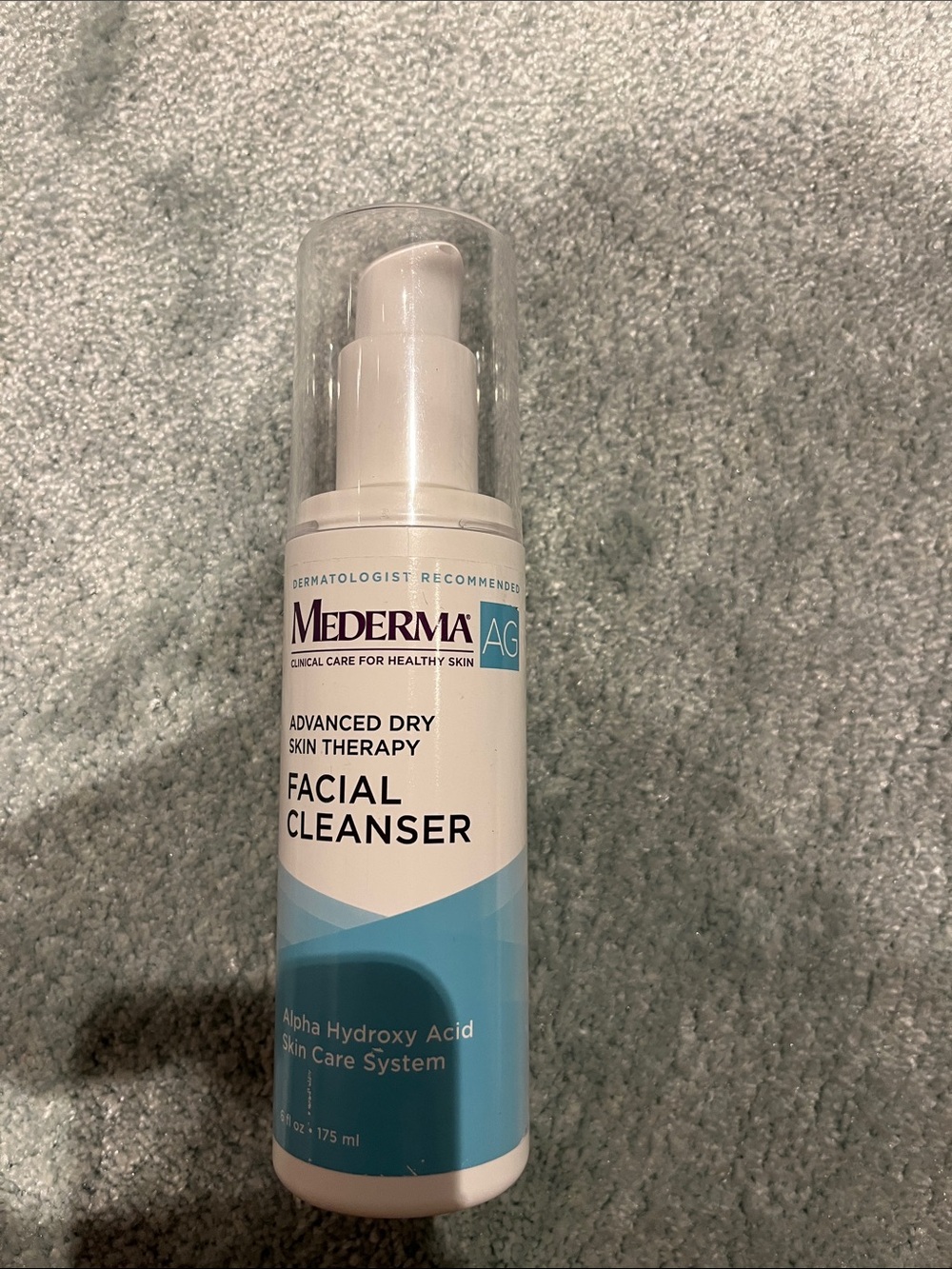 Mederma AG Advanced Dry Skin Therapy Facial Cleanser NEW 6 Oz
